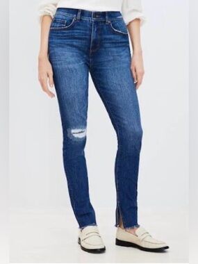 LOFT Curvy Skinny jeans size women’s 0
